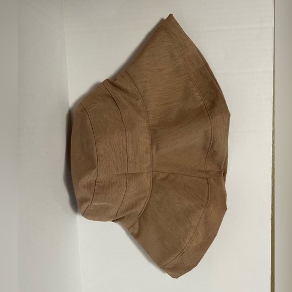 Scala Bucket hat 100 percent polyester dark tan - Picture 7 of 11